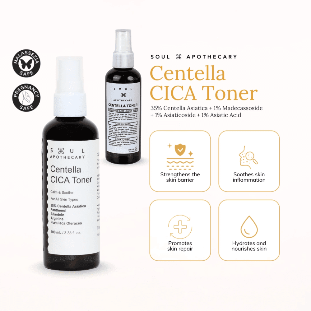 Soul Apothecary Centella CICA Toner | 35% Centella Asiatica Barrier Repair Toner thumbnail 2