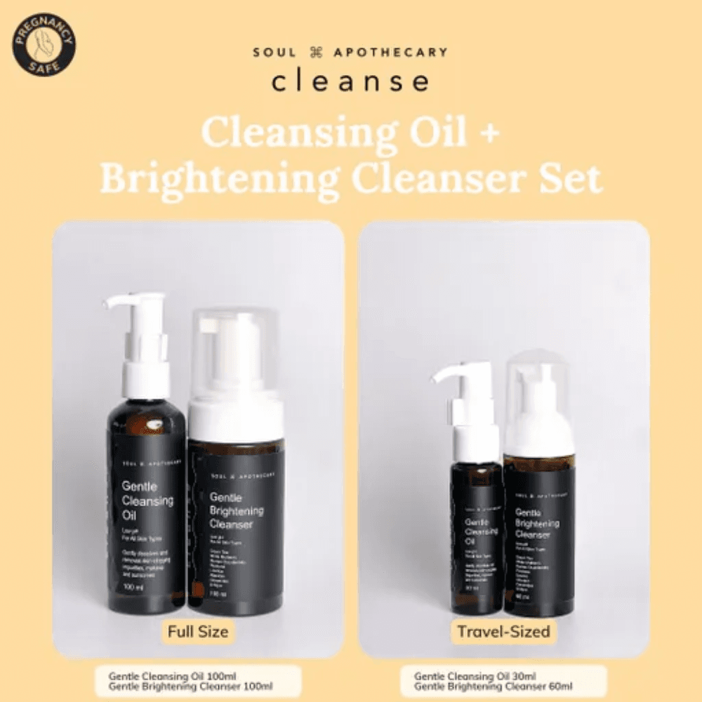 Soul Apothecary Gentle Cleansing Sets | Cleansing Oil, Brightening, Salicylic Acid & Oat Cleanser thumbnail 7