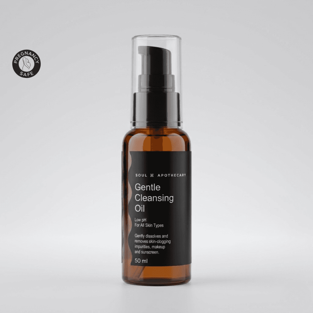 Soul Apothecary Cleanse Gentle Cleansing Oil | Ginseng, Green Tea & Turmeric Makeup Remover