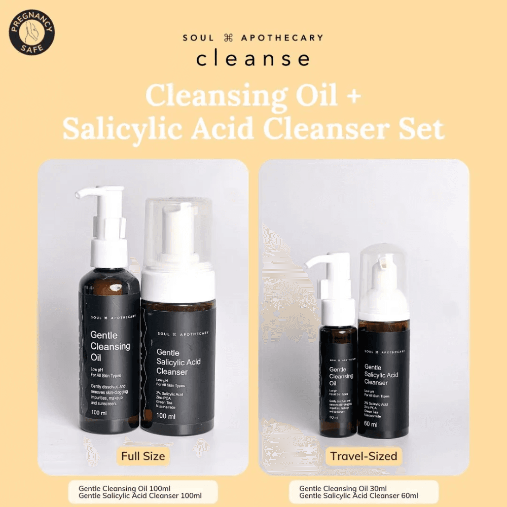 Soul Apothecary Gentle Cleansing Sets | Cleansing Oil, Brightening, Salicylic Acid & Oat Cleanser thumbnail 8