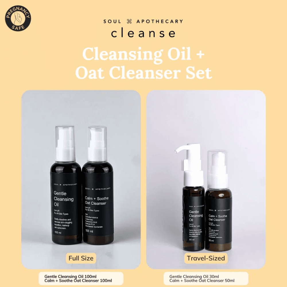 Soul Apothecary Gentle Cleansing Sets | Cleansing Oil, Brightening, Salicylic Acid & Oat Cleanser thumbnail 10