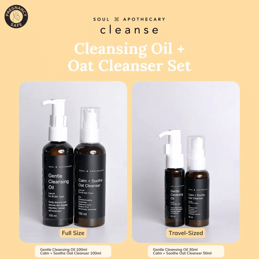 Soul Apothecary Gentle Cleansing Sets | Cleansing Oil, Brightening, Salicylic Acid & Oat Cleanser thumbnail 9