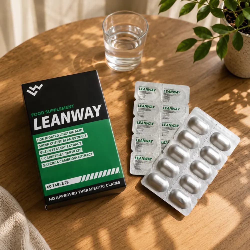 LEANWAY Food Supplement – 1 Box, 60 Capsules | Supports Metabolism, Digestion & Weight Management thumbnail 2