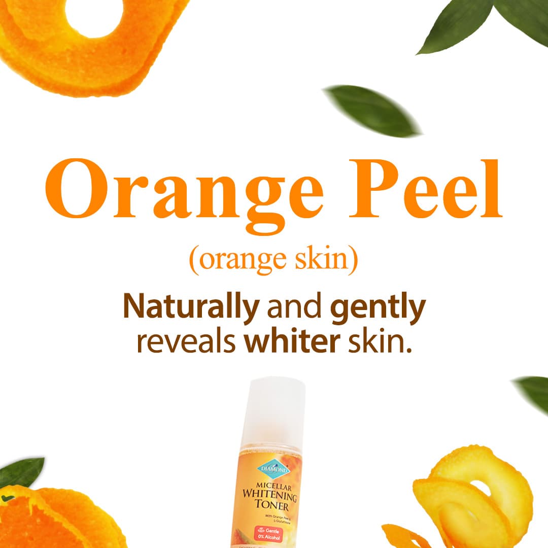 Diamond Micellar Whitening Toner 150ml | With Orange Peel Extract & L-Glutathione thumbnail 6