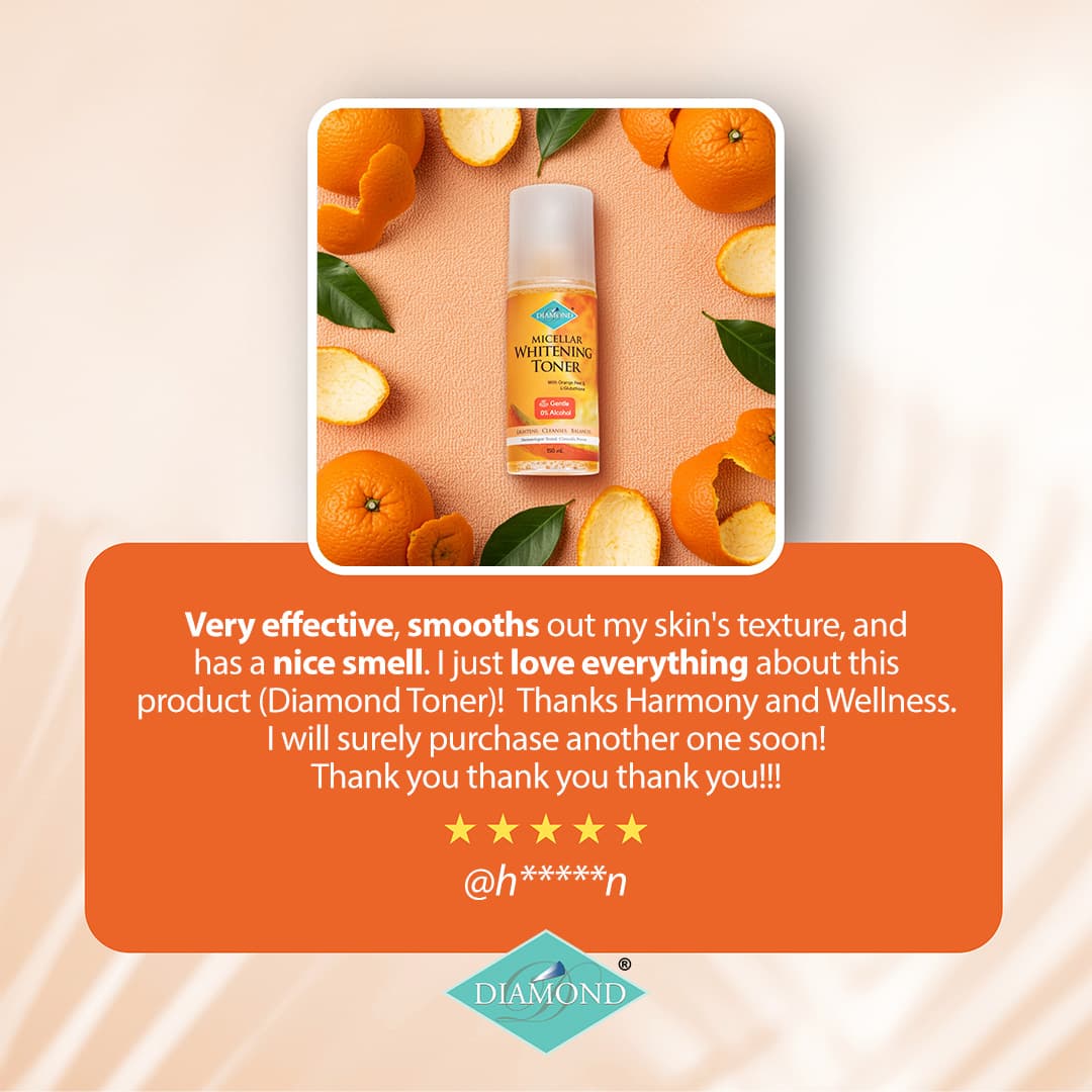 Diamond Micellar Whitening Toner 150ml | With Orange Peel Extract & L-Glutathione thumbnail 10