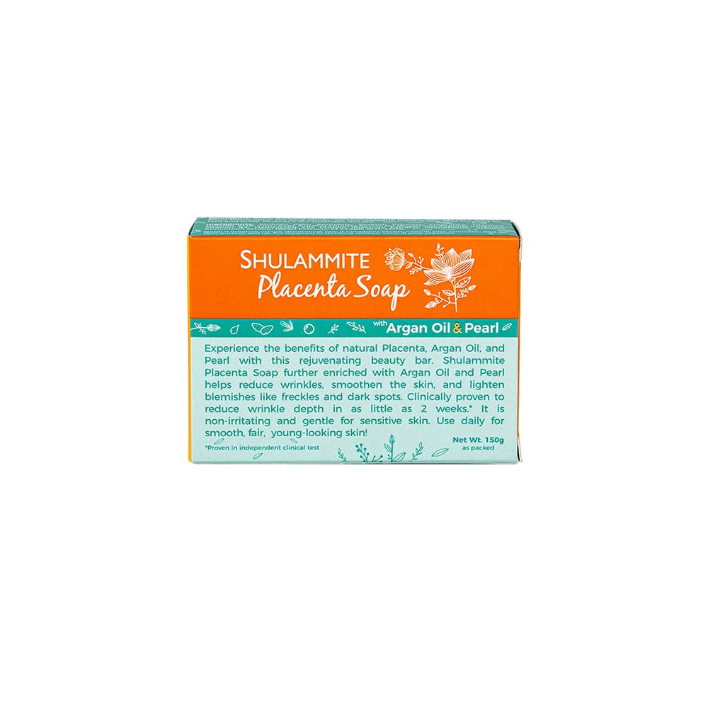 Shulammite Placenta Soap (Anti-aging) 150g Face & Body Bar thumbnail 3