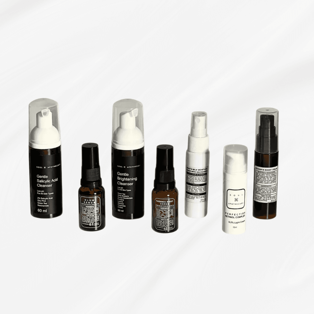 SOUL APOTHECARY Bestseller Sets for Melasma, Hyperpigmentation & Anti-Aging (BS7 & BS8)