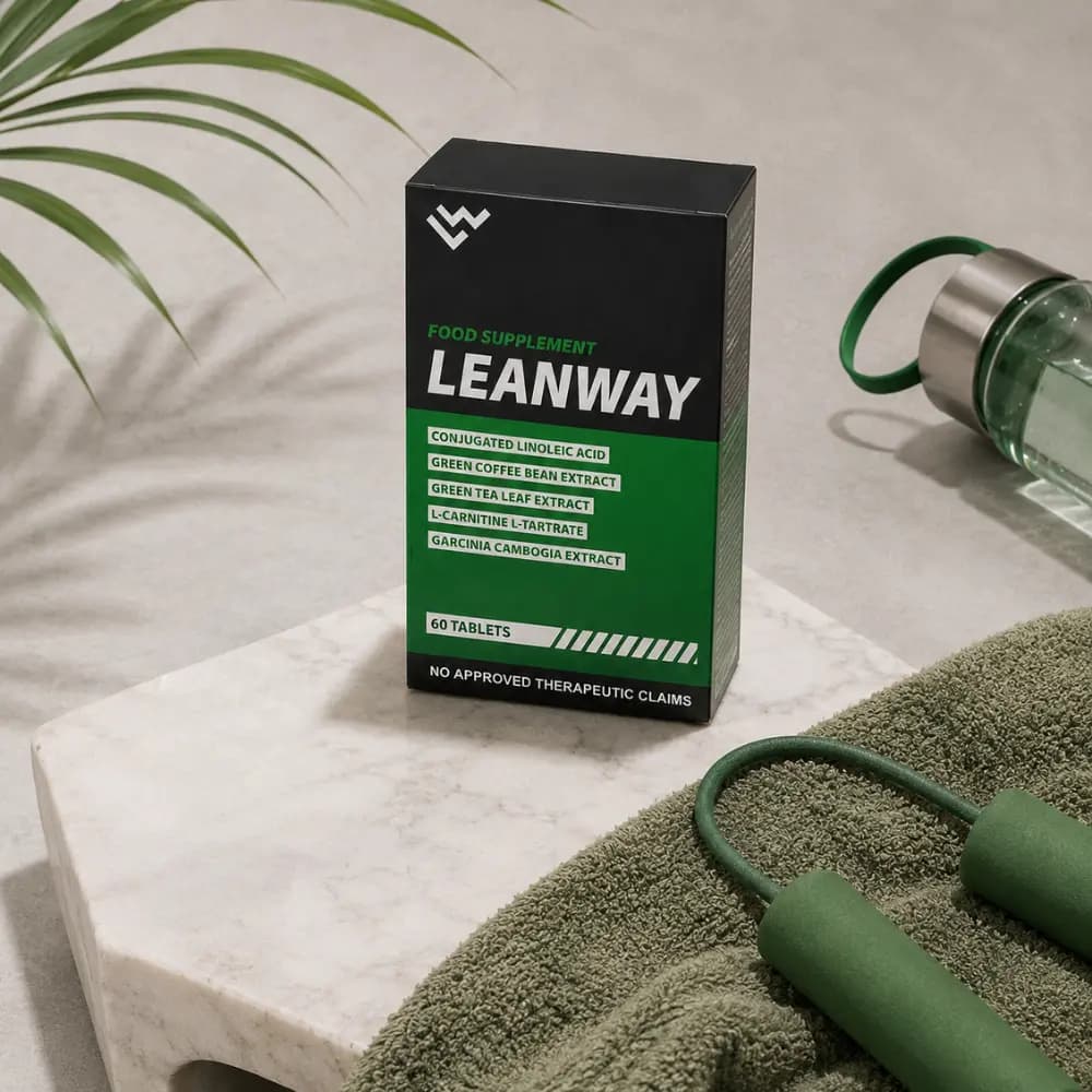 LEANWAY Food Supplement – 1 Box, 60 Capsules | Supports Metabolism, Digestion & Weight Management