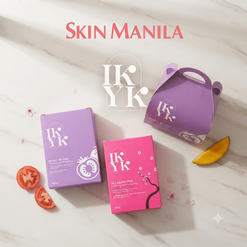 IKYK Beauty Ultimate Skin Renewal System ( All About Dew Soap & Bright on Time Soap)