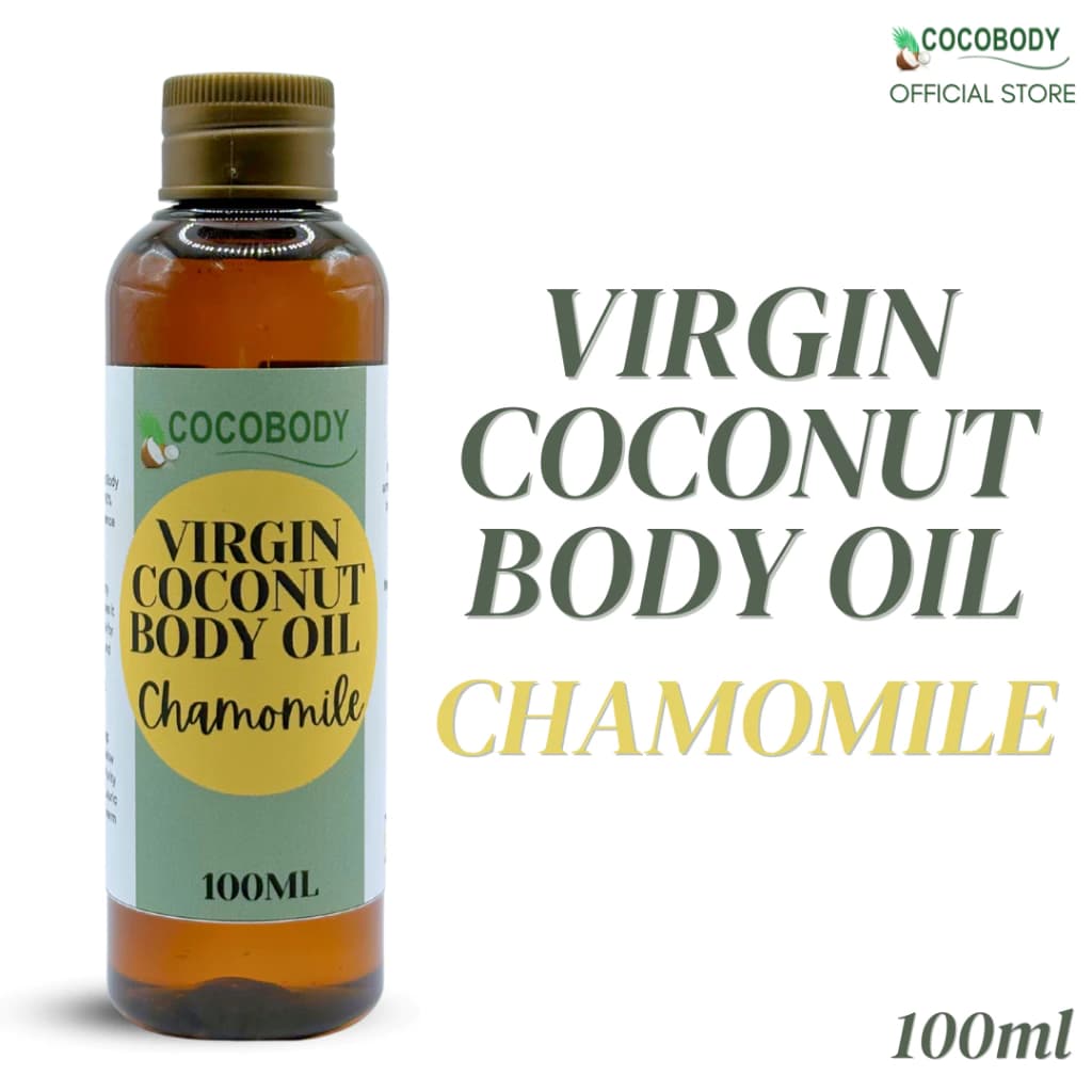 Cocobody Virgin Coconut Body Oil Chamomile 100mL