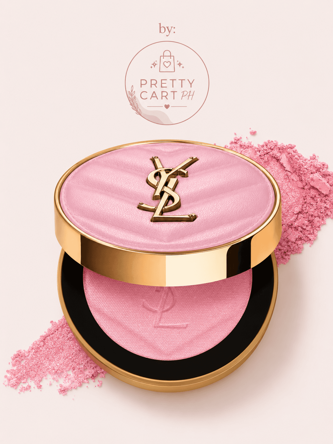 YSL Make Me Blush 24H Buildable Blurring Powder Blush - Shade 42 Babydoll Pink