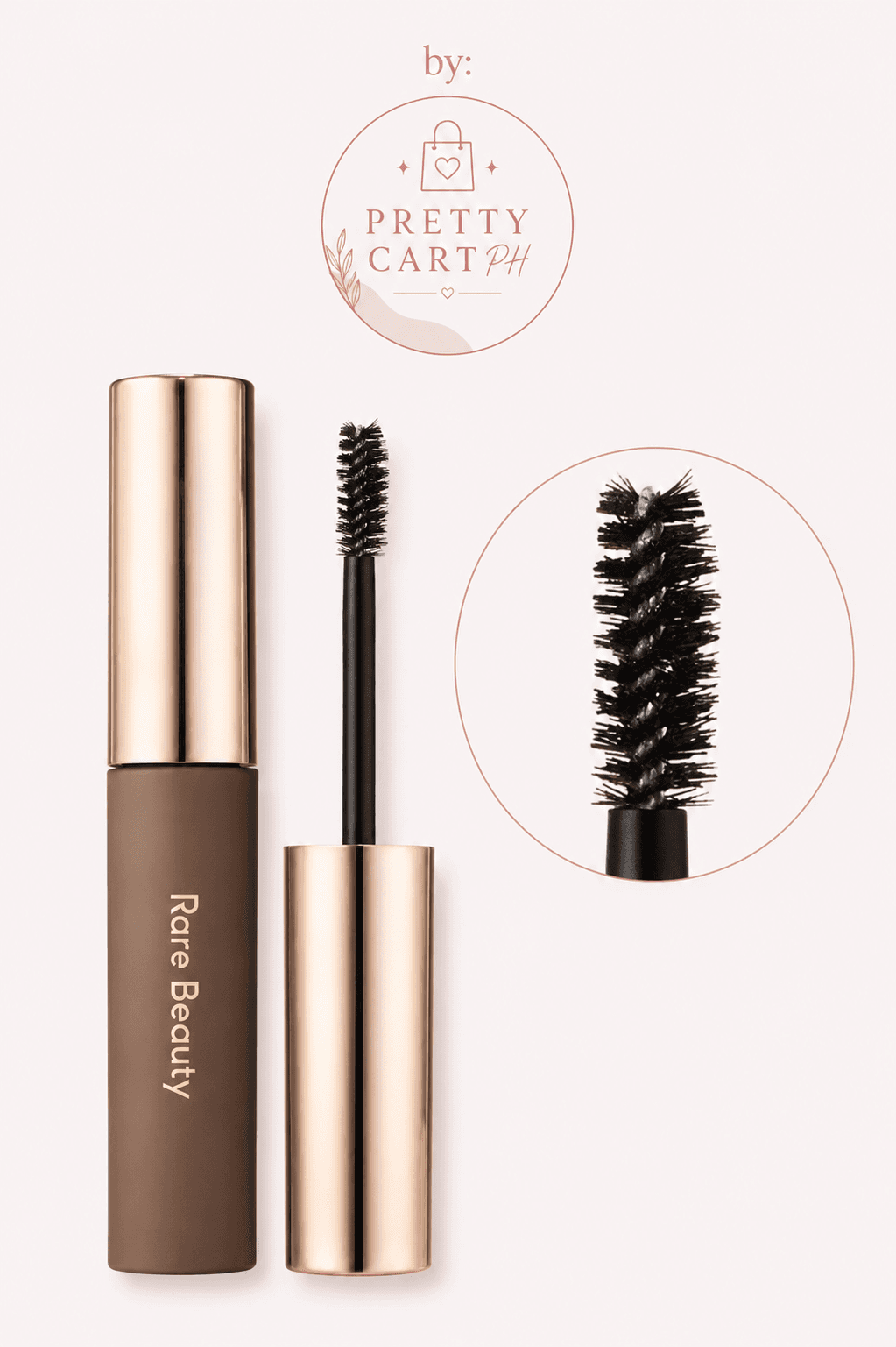 Rare Beauty Brow Harmony Flexible Lifting and Laminating Eyebrow Gel (Cool Brown)