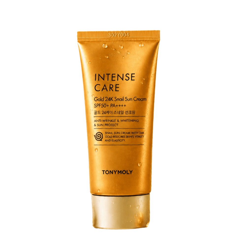 TONYMOLY Intense Care Gold 24K Snail Sun Cream SPF50+ PA++++ — 50 mL