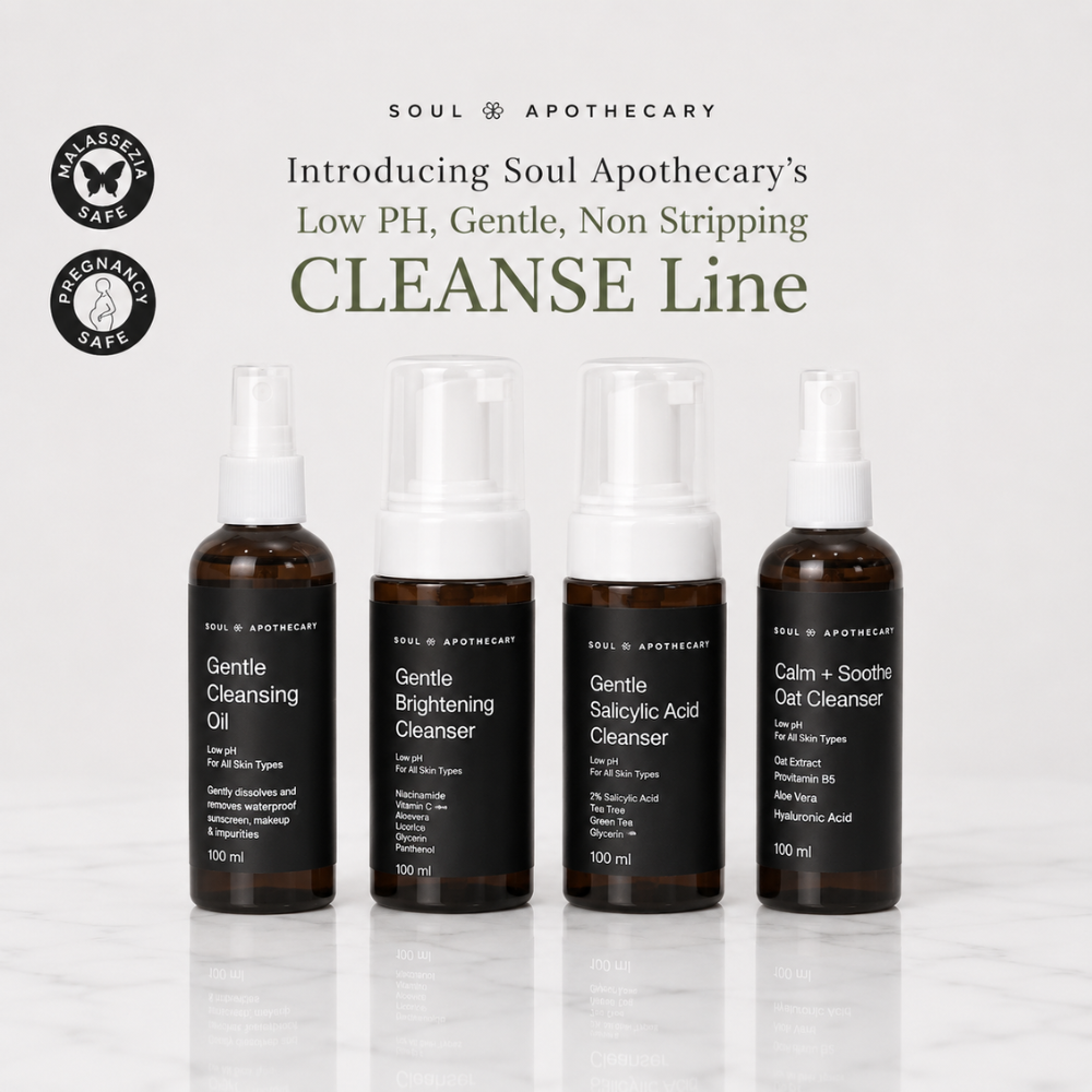 SOUL APOTHECARY | Gentle Cleansing Sets (Salicylic Acid, Brightening, Oat Cleanser) 2 SOUL APOTHECARY | Gentle Cleansing Sets (Salicylic Acid, Brightening, Oat Cleanser)