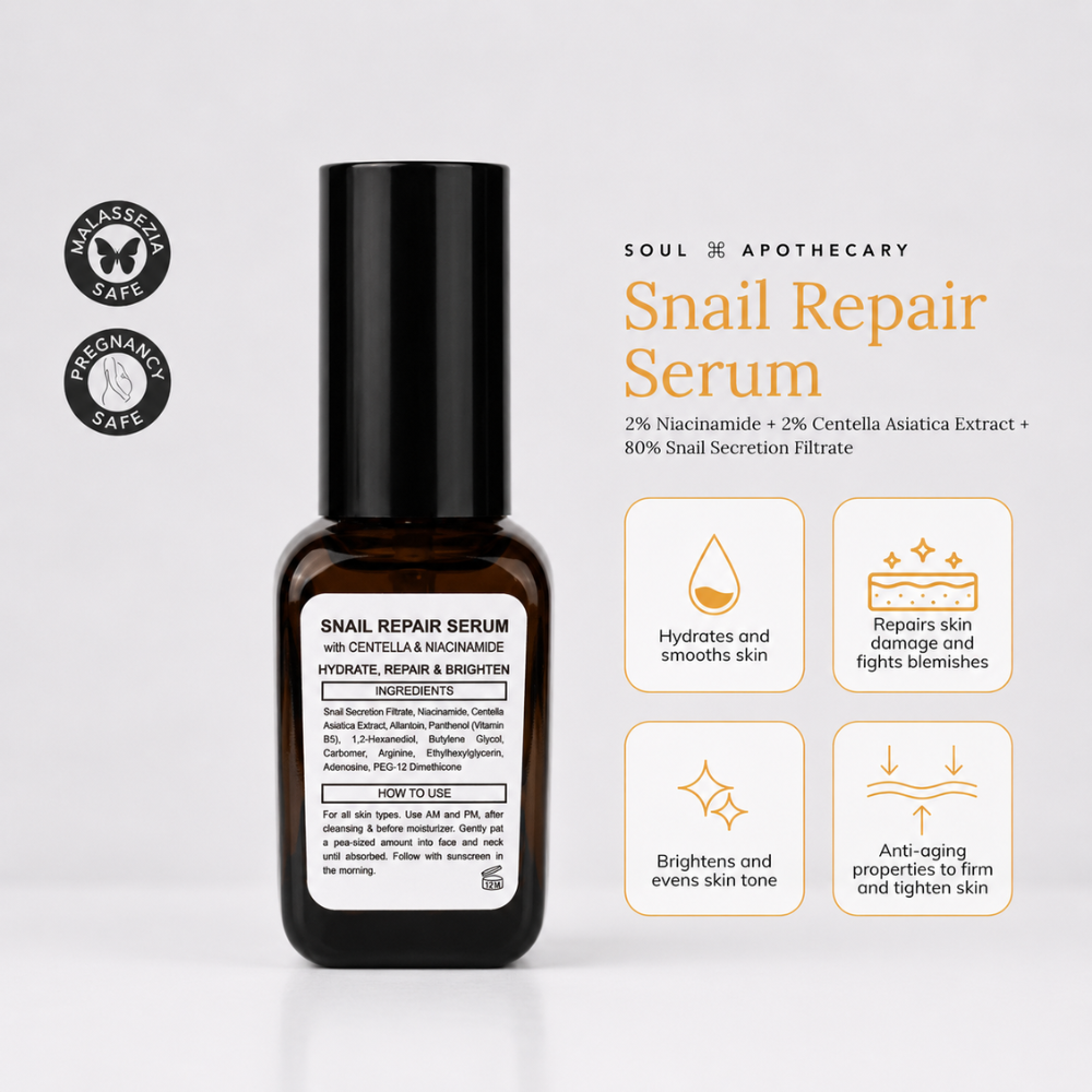SOUL APOTHECARY | Snail Repair Serum with Centella and Niacinamide 2 SOUL APOTHECARY | Snail Repair Serum with Centella and Niacinamide