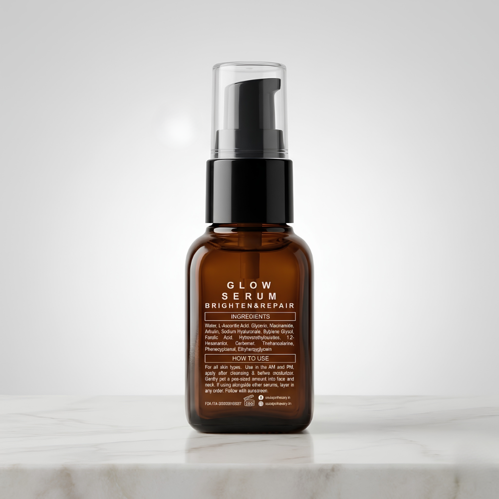SOUL APOTHECARY | Glow Serum (Vit C + Niacinamide + Arbutin + HA + Ferulic Acid) 2 SOUL APOTHECARY | Glow Serum (Vit C + Niacinamide + Arbutin + HA + Ferulic Acid)