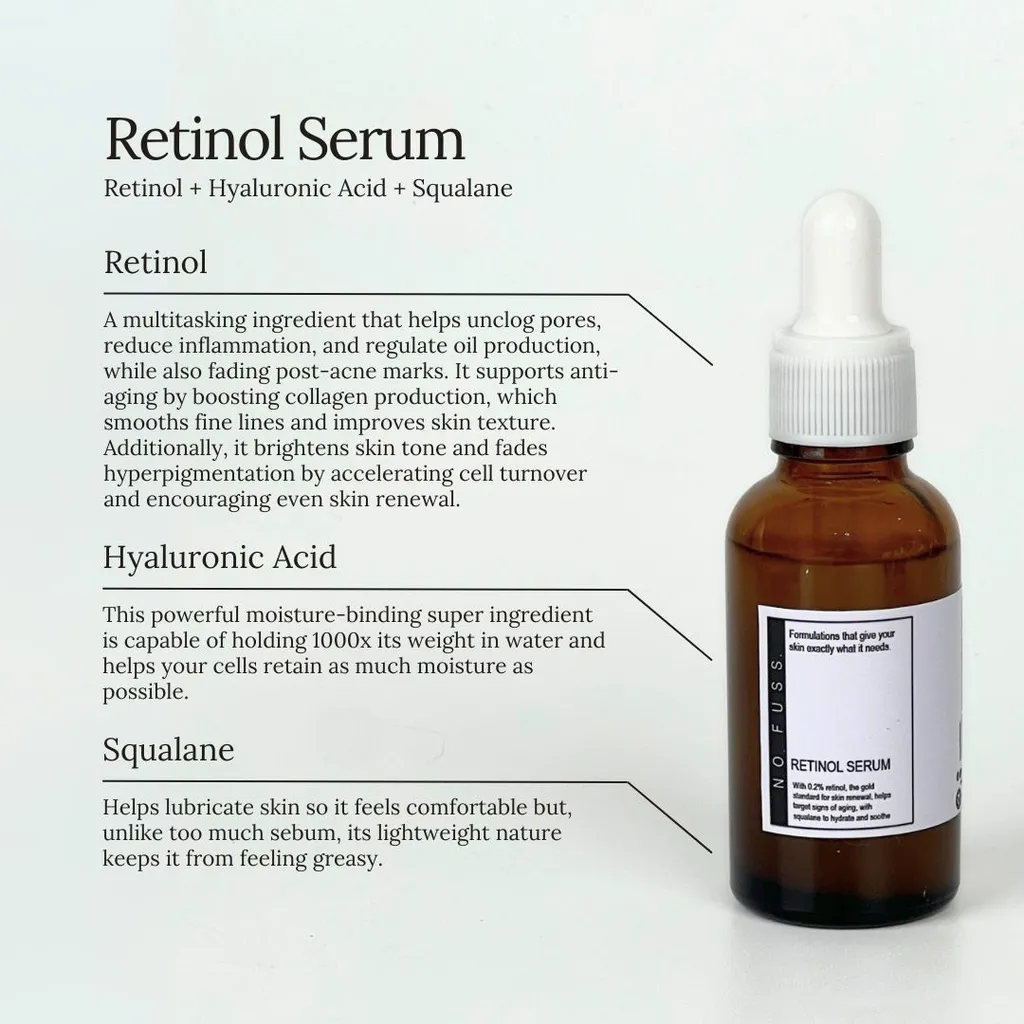 No Fuss Retinol Serum 3 No Fuss Retinol Serum - Image 2