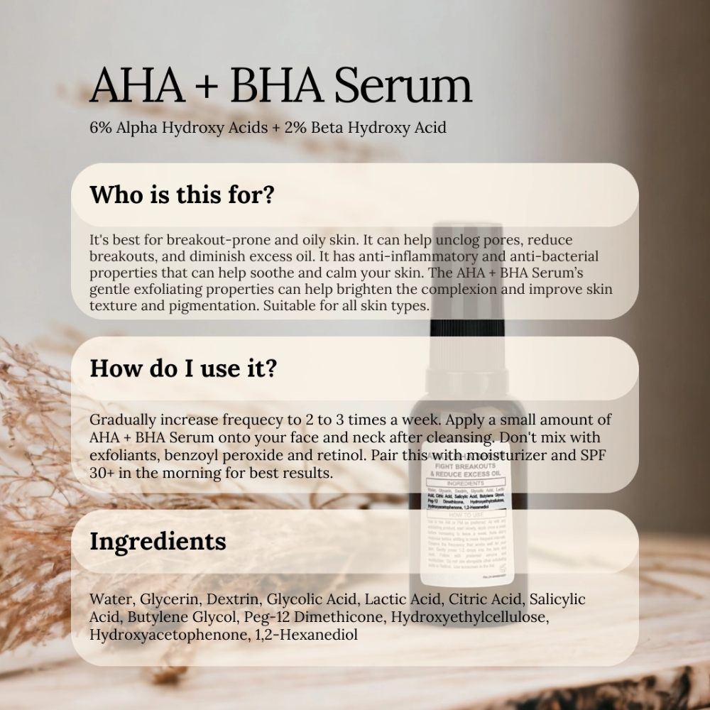 SOUL APOTHECARY | AHA + BHA Serum 4 SOUL APOTHECARY | AHA + BHA Serum - Image 3