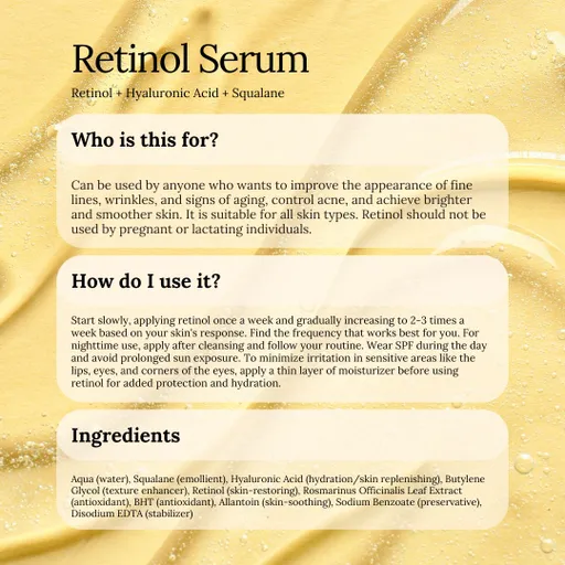 No Fuss Retinol Serum 4 No Fuss Retinol Serum - Image 3