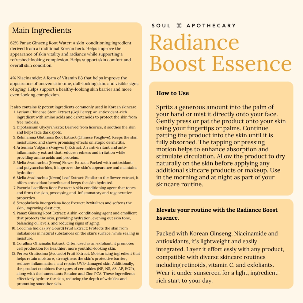 Soul Apothecary | Radiance Boost Essence 4 Soul Apothecary | Radiance Boost Essence - Image 3