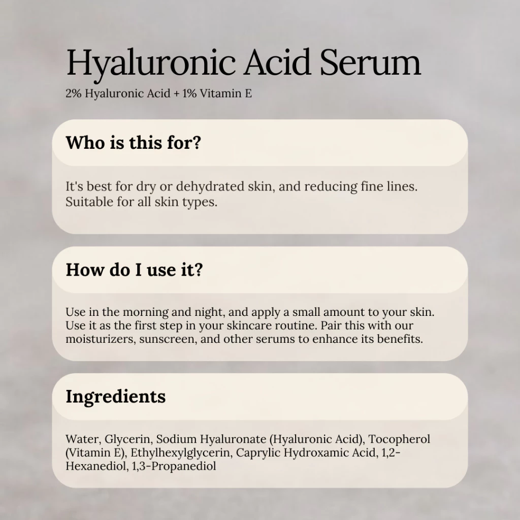 SOUL APOTHECARY | Hyaluronic Acid Serum 6 SOUL APOTHECARY | Hyaluronic Acid Serum - Image 5