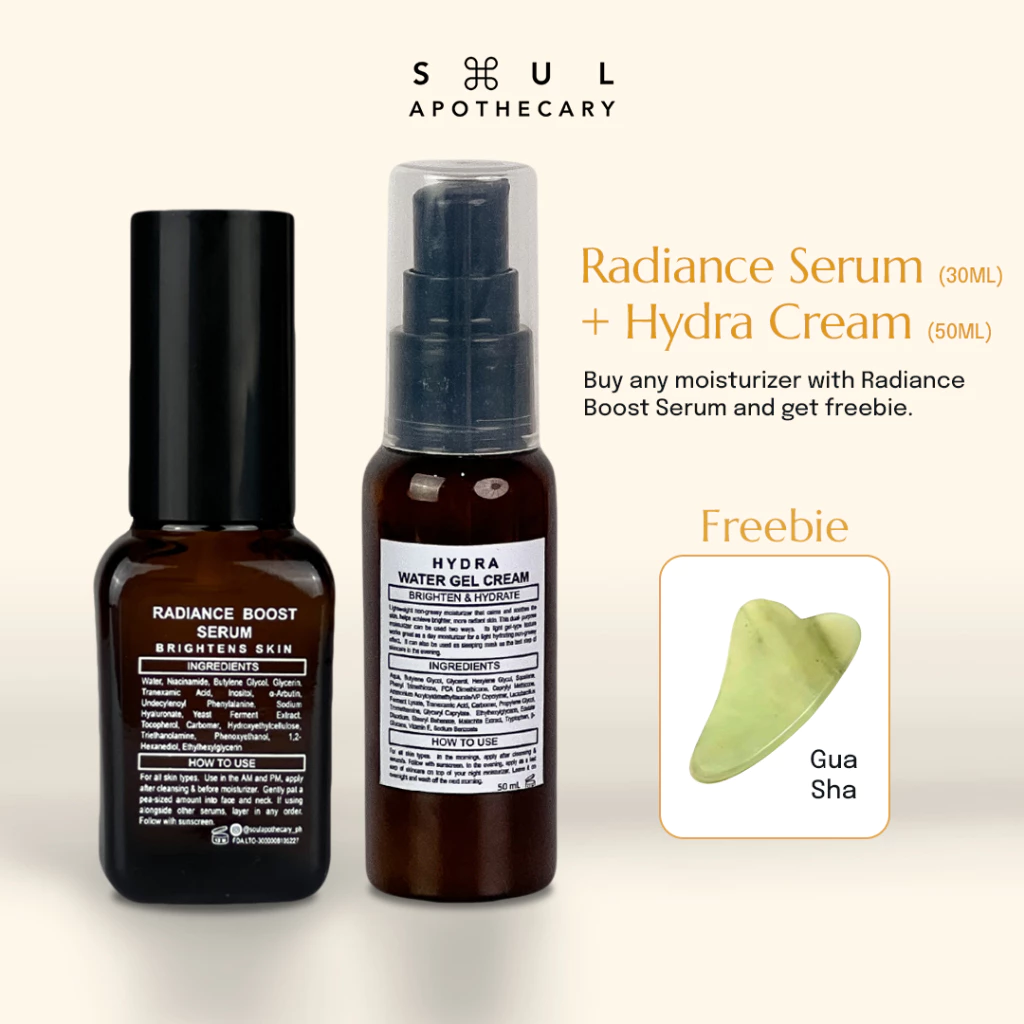 Soul Apothecary | Radiance Boost Serum and Moisturizer Bundle with Gua Sha 3 Soul Apothecary | Radiance Boost Serum and Moisturizer Bundle with Gua Sha - Image 2