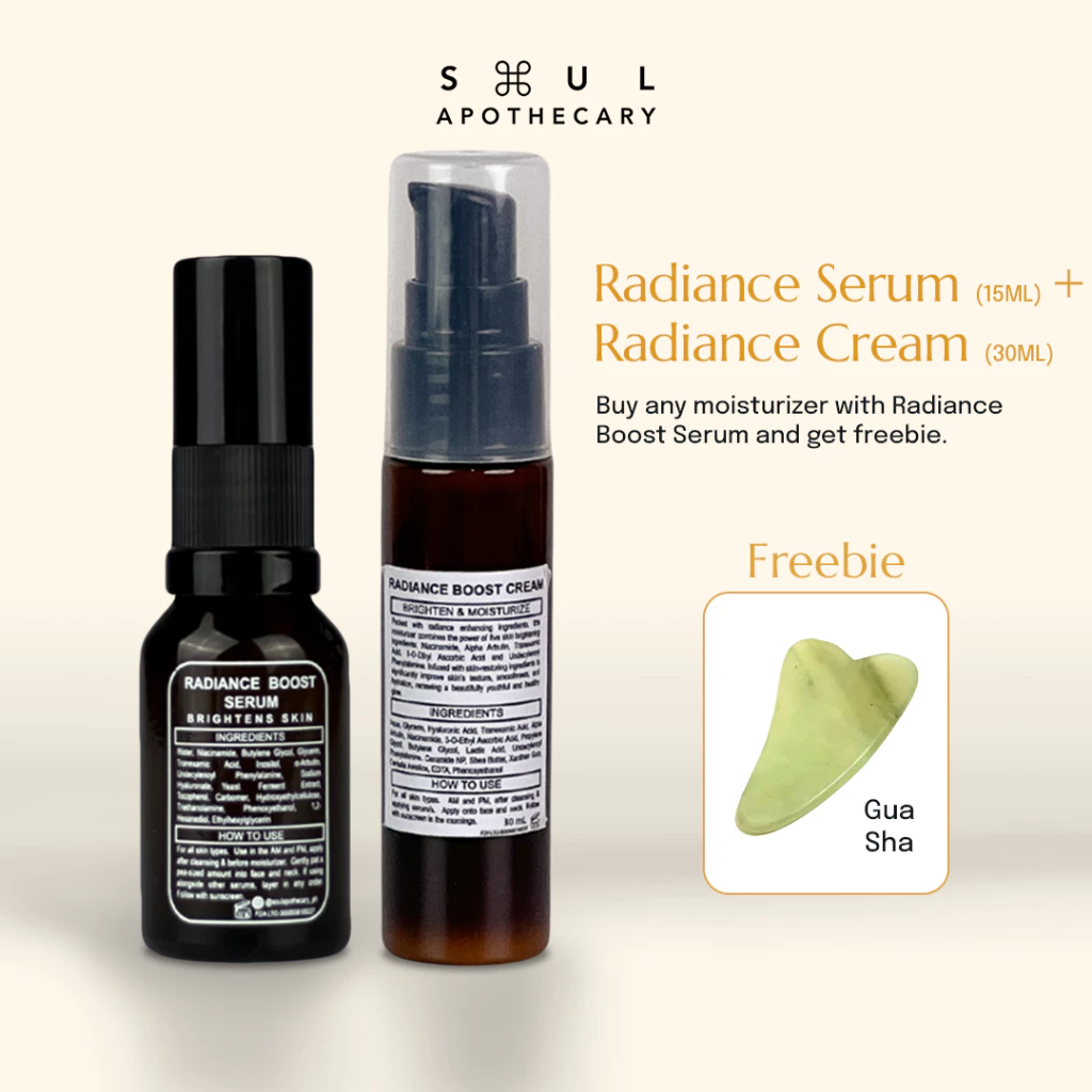 Soul Apothecary | Radiance Boost Serum and Moisturizer Bundle with Gua Sha 4 Soul Apothecary | Radiance Boost Serum and Moisturizer Bundle with Gua Sha - Image 3