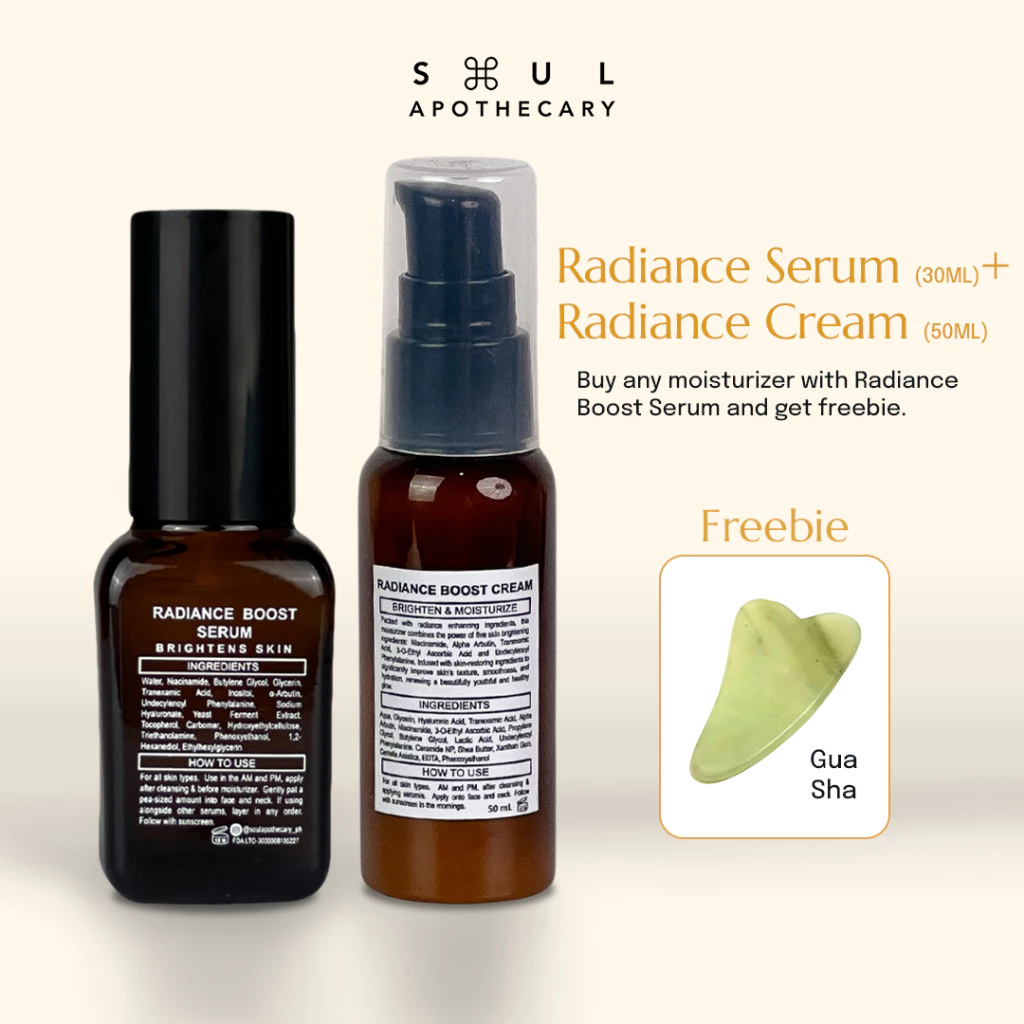 Soul Apothecary | Radiance Boost Serum and Moisturizer Bundle with Gua Sha 8 Soul Apothecary | Radiance Boost Serum and Moisturizer Bundle with Gua Sha - Image 7