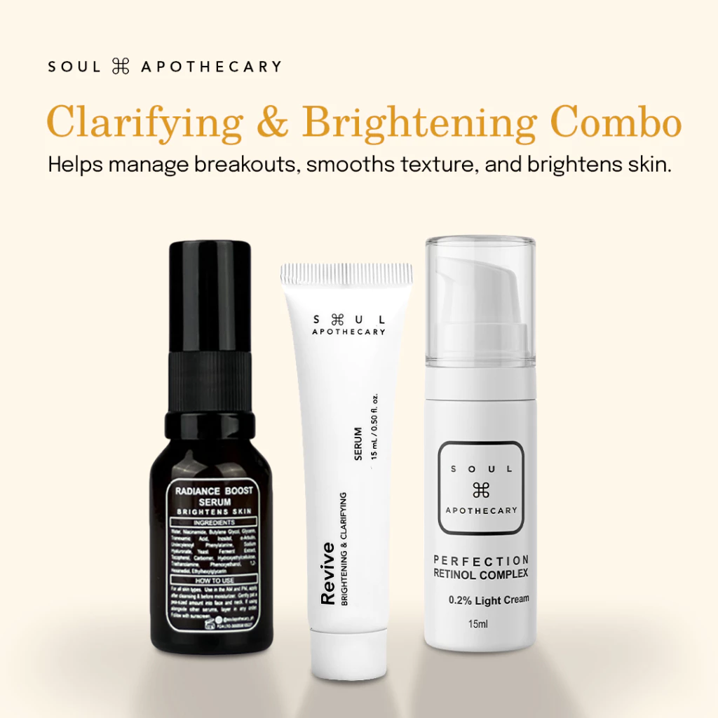 SOUL APOTHECARY | Clarifying & Brightening (Mega Combo - Set of 3) 2 SOUL APOTHECARY | Clarifying & Brightening (Mega Combo - Set of 3)