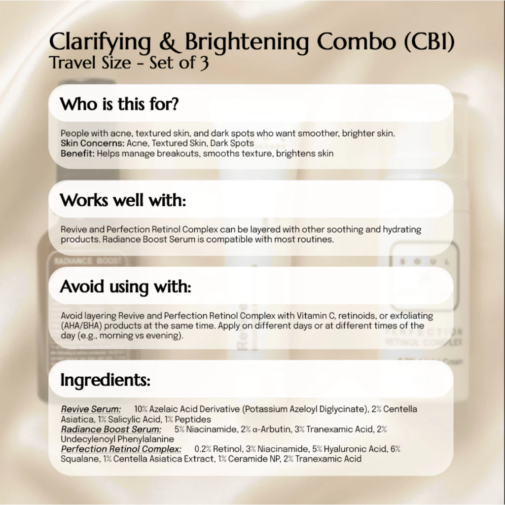 SOUL APOTHECARY | Clarifying & Brightening (Mega Combo - Set of 3) 7 SOUL APOTHECARY | Clarifying & Brightening (Mega Combo - Set of 3) - Image 6